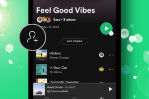 crear playlist colaborativo en Spotify