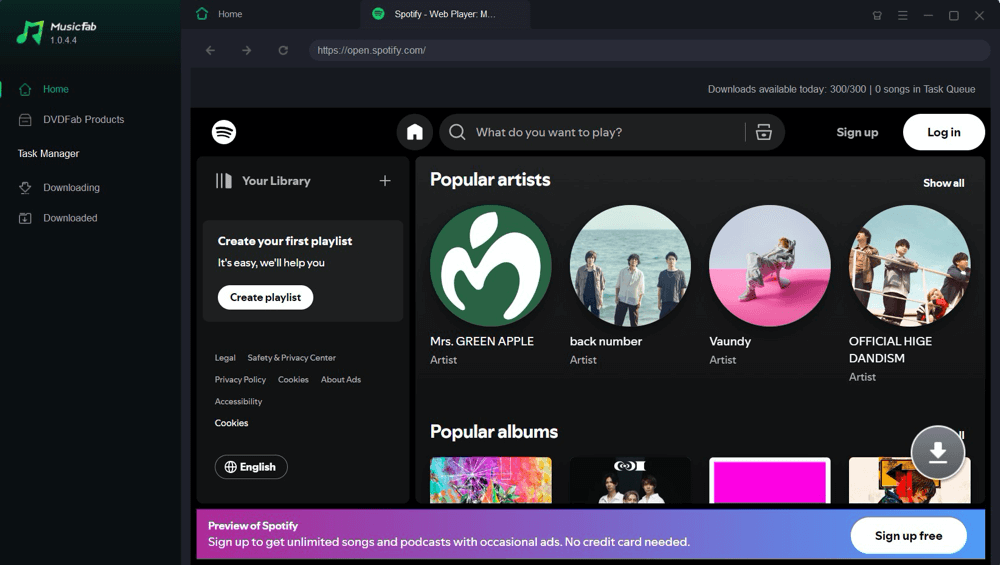 UnoSoni Convertidor de Música de Spotify